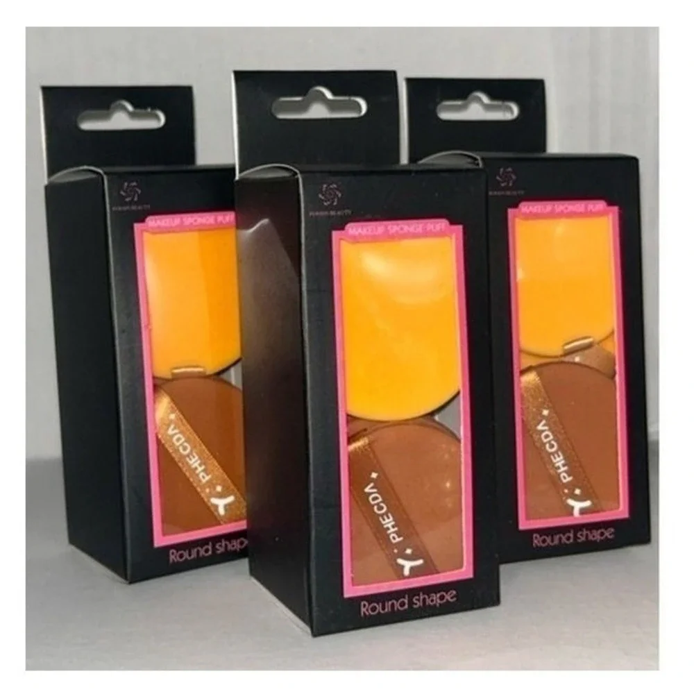 Lot of 3-10‎ pack Face Sponges Beauty Makeup Blender Round 2 inch Cosmetic Puff